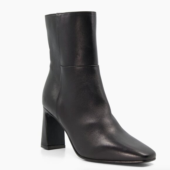 NWOT Dune London Orlie Leather Booties 39 / 8 US MSRP $180 NEW - Picture 5 of 14